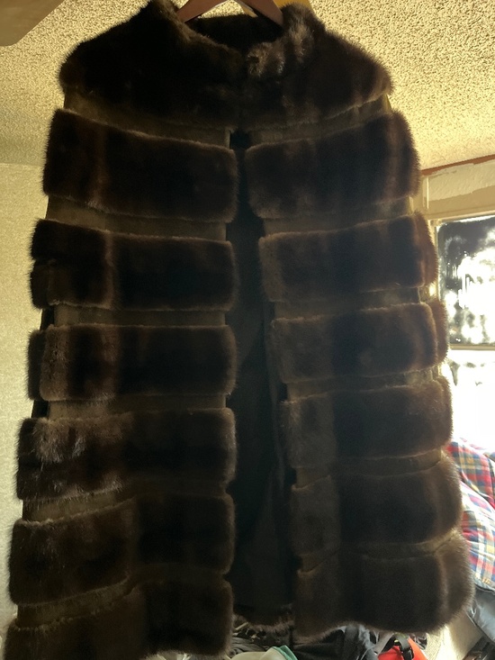 Bergdorf Goodman Jackets & Blazers - Bergdorf Goodman fur cape